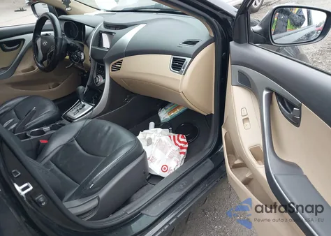 2012 Hyundai Elantra Gls from USA, damaged, VIN 5NPDH4AE6CH091200